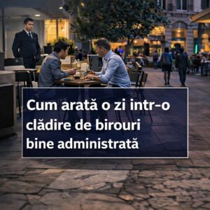 Cum arată o zi într-o clădire de birouri bine administrată